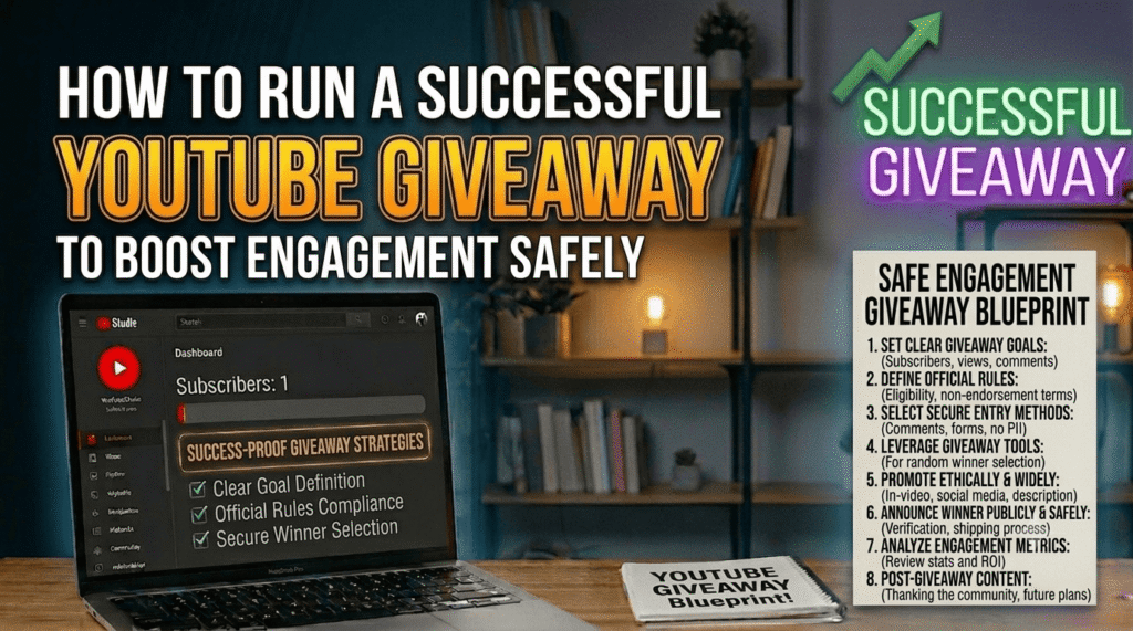 How to Run a Successful YouTube Giveaway to Boost Engagement Safely