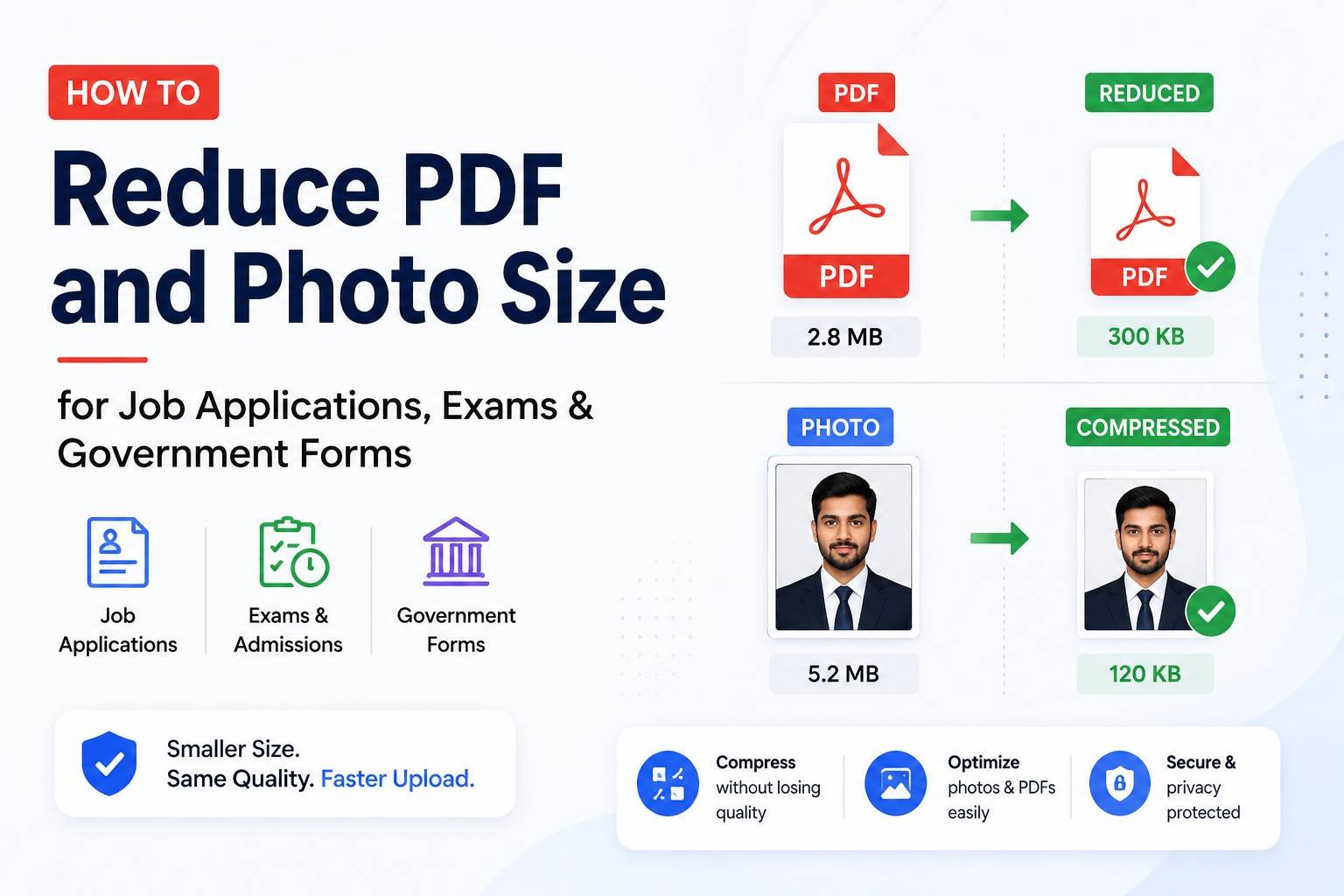 How to Reduce PDF and Photo