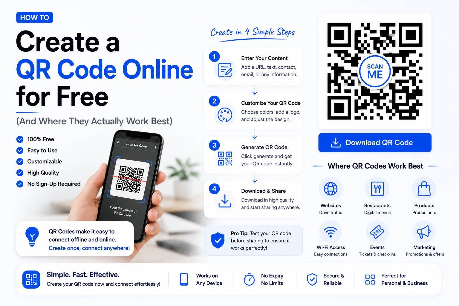 How to Create a QR Code Online for Free (And Where They Actually Work Best)